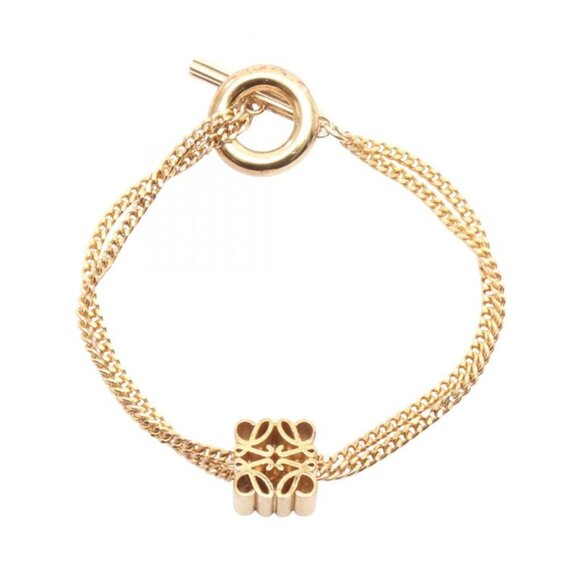 Loewe Jewelry - Loewe Bracelet Anagram Gold